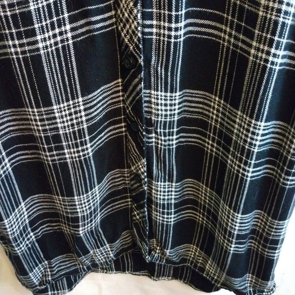 BLL NYC Plaid Flannel Shirt Dress - Picture 5 of 13